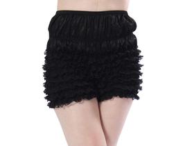 Calcinha Pettipants Malco Modes Lisa Tanga Ruffle preta XL Calcinha Pettipants Malco Modes Lisa Tanga Ruffle preta XL