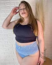 Calcinha Plus Cinta Renda Vanessa - Alta Qualidade e Conforto