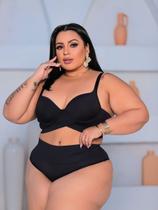 Calcinha Plus Com Pala Alta Confortavel