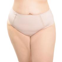 Calcinha Plus Size Cintura Alta Laterais Largas Nayane
