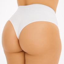 Calcinha Plus Size de Cós Alto e Fio Duplo Conforto Calcinha Plus Size de Cós Alto e Fio Duplo Conforto