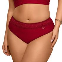 Calcinha Plus Size Fio Dental Duplo Cos Renda Nayane Rodrigues .