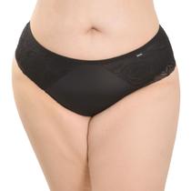 Calcinha Plus Size Fio Dental Laterais em Renda Nayane Rodrigues
