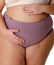Calcinha Plus Size Lida Gestante Super Alta 56 ao 60 Conforto em Algodão