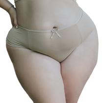 Calcinha Plus Size Microfibra Calcinha Plus para o Dia Dia