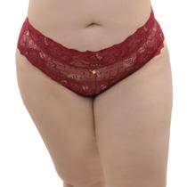 Calcinha Plus Size Rendada Jackie