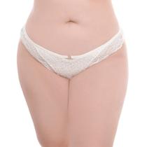 Calcinha Plus Size Tanga Brasileira Rendada Nayane Rodrigues .