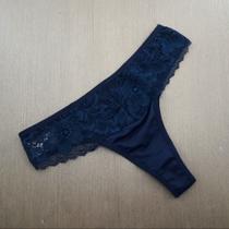 Calcinha Raíssa Cor:Azul MarinhoTamanho:GG