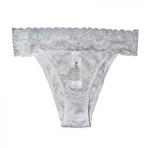 Calcinha Renda Clássica Branca Basic+ Conforto Diário Calcinha Renda Clássica Branca Basic+ Conforto Diário