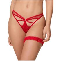 Calcinha Semi Fio Dental De Renda - 601721 LIEBE