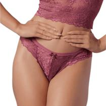 Calcinha Semi Fio Dental Renda Thais Ferreira - 199491THAIS