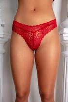 Calcinha sexy de renda fio