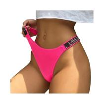 Calcinha Sexy Feminina Com Strass E Diamantes, G-string De Baixa Cintura, T-back Fitness S-XL