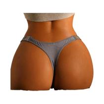 Calcinha Sexy Feminina Com Strass E Diamantes, G-string De Baixa Cintura, T-back Fitness S-XL
