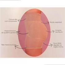 Calcinha Short Kardá Com Enchimento Feminina Bundex Levanta O Glúteo Aumenta Quadril