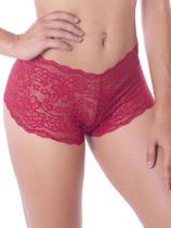 Calcinha Shortinho de Renda Calcinha Caleçon Sexy