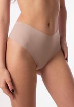 Calcinha Simony Lingerie Fio alto invisível sem costura Microfibra Calcinha Simony Lingerie Fio alto invisível sem costura Microfibra