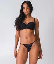 Calcinha String Fio Dental Lurex Marisa Preto-51031 Calcinha String Fio Dental Lurex Marisa Preto-51031