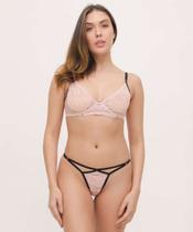 Calcinha String Fio Dental Renda Marisa-87026 Calcinha String Fio Dental Renda Marisa-87026