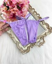 Calcinha String Fio Duplo- Lilas