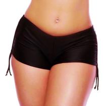 Calcinha Sunkini Sunquini Short Praia Com regulagem Lateral - Vermelho - P