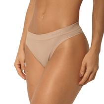 Calcinha Tanga Asa Delta Canelada Com Detalhe No Bumbum Trifil
