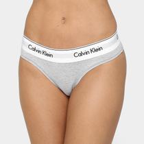 Calcinha Tanga Calvin Klein Elástico Estampado