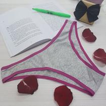 Calcinha Tanga Clássica Feminina Clamar em Viscolycra - 3318 Calcinha Tanga Clássica Feminina Clamar em Viscolycra - 3318
