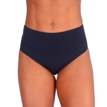 Calcinha Tanga Cós Alto Duplo Microfibra Forro Algodão