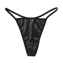 Calcinha Tanga de Cetim Feminina - Sem Costura, Cintura Baixa, Tamanhos M-2XL