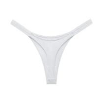 Calcinha Tanga de Seda Gel com Cintura Baixa - Levantamento de Nádegas - Sexy e Confortável