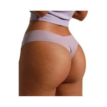 Calcinha Tanga Feminina plus Size De Seda Gelada Sem Costura, Sexy, Estampa De Leopardo, Estilo G