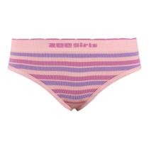 Calcinha Tanga Infantil Listrada Candy Pink Zee Rucci Calcinha Tanga Infantil Listrada Candy Pink Zee Rucci