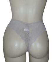 Calcinha Tanga Levanta Bumbum Renda Antialérgica Joyce 1085