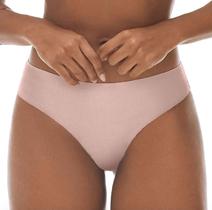 CALCINHA TANGA NUDE COTTON 201035 Rosa C571