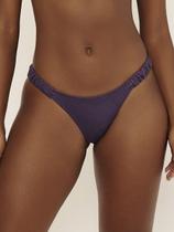 Calcinha Tanga Semi fio Frufru Ametista