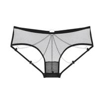 Calcinha Tanga Sexy com Renda - Cintura Baixa e Design Oco
