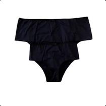 Calcinha Tanga Tradicional Lateral Dupla Poliamida Plus Size Calcinha Tanga Tradicional Lateral Dupla Poliamida Plus Size