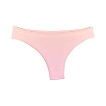 Calcinha Tanga Try Basics Algodão Cotton Básica Lisa Moda Lingerie