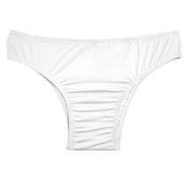 Calcinha Tradicional Média Conforto Poliamida para Mulheres Trans - Branco Calcinha Tradicional Média Conforto Poliamida para Mulheres Trans - Branco
