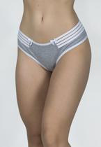 Calcinha Vekyo Laço Elástico Larga Mescla Calcinha Vekyo Laço Elástico Larga Mescla