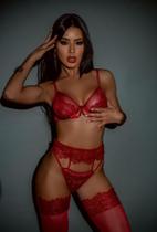 Calcinha yasmim conjunto sem bojo e meia divino