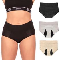 Calcinhas absorventes Bambody para período pós-parto, pacote com 3