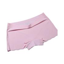 Calcinhas Boxer Sem Costura Em Seda Gelada Para Mulheres, Uso Duplo, Confortáveis, Com Cintura