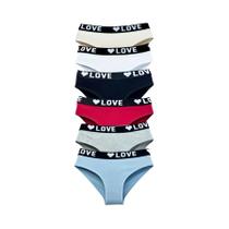 Calcinhas De Algodão Femininas De Cintura Média 6PCS Em Cores Sólidas, Respiráveis, Confortáveis E Calcinhas De Algodão Femininas De Cintura Média 6PCS Em Cores Sólidas, Respiráveis, Confortáveis E