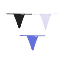 Calcinhas De Algodão Femininas M-XL, Sexy, Estilo Biquíni, G-string De Baixa Cintura, Conjunto Com 3