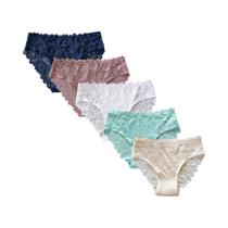 Calcinhas De Algodão Sexy E Românticas Para Mulheres, Com Recortes Em Renda Floral, Respirável, Calcinhas De Algodão Sexy E Românticas Para Mulheres, Com Recortes Em Renda Floral, Respirável,