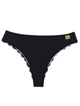 Calcinhas de microfibra fitness mylla lingerie kit 3 pecas