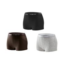 Calcinhas Esportivas Femininas De Algodão Sem Costura 3 Peças Em Cores Sólidas Lingerie Intima
