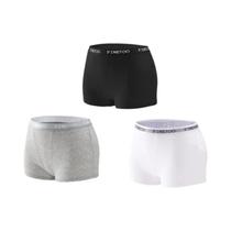 Calcinhas Esportivas Femininas De Algodão Sem Costura 3 Peças Em Cores Sólidas Lingerie Intima